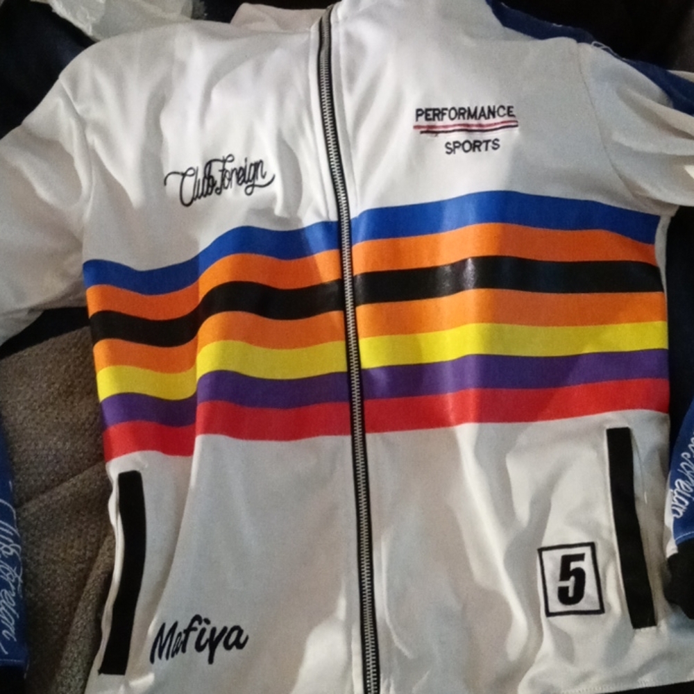 Club Foreign sports jacket w/ #5 Mafiya